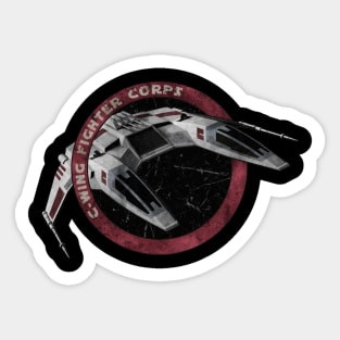 C - WING FIGHTER CORPS Sticker